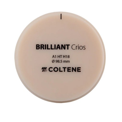 Disc compozit CAD/CAM Brilliant Crios HT H18 98.5 x 18mm Coltene