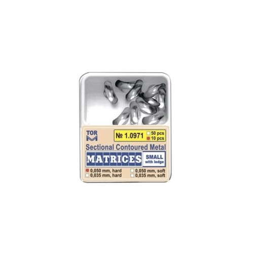 Matrici sectionale conturate 5mm Small cu bordura soft 50 bucati TorVM