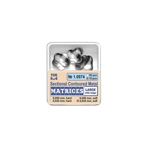 Matrici sectionale 5mm large soft cu bordura 50 bucati