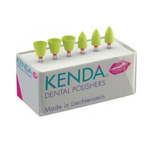 Set 6 gume zirconiu ultra finisare, flacara + cupa Kenda Zirco1