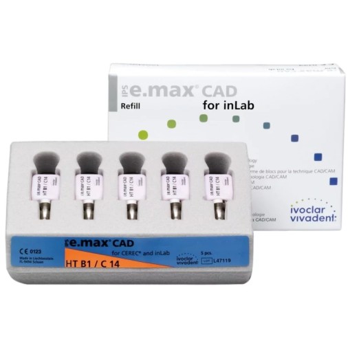 IPS e.max CAD CEREC/InLab HT C14 5 blocuri Ivoclar