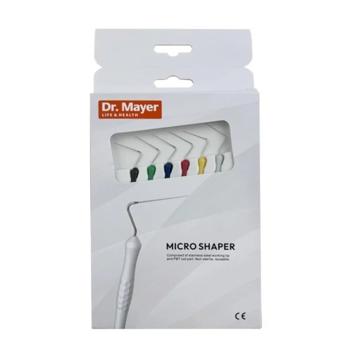 Micro K Shaper cu maner asortate 15-40/.02 6 bucati Dr. Mayer