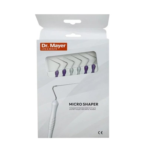 Micro K Shaper cu maner asortate 10-15 alb-mov 6 bucati Dr. Mayer